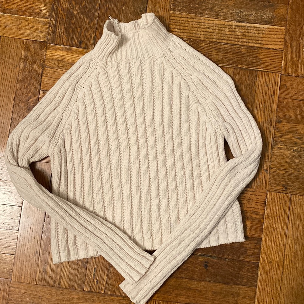 American Eagle Long Sleeve Crop Top